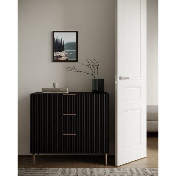 Original Oil Painting Alpine Lake Pines Mist Atmospheric Landscape 11x14" Signed - Picture 5 of 6